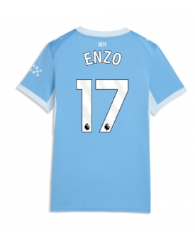 Billige Fotballdrakt Manchester City Enzo Fernandez #17 Replika Hjemmedrakt Dame 2026-27 Kortermet Billige Fotballdrakt Manchester City Enzo Fernandez #17 Replika Hjemmedrakt Dame 2026-27 Kortermet